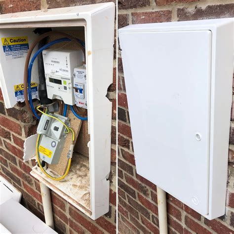 electric meter box broken|service entrance cable replacement cost.